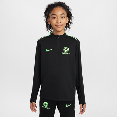 Súprava Nike Australia Academy Pro Dri-FIT Knitted Football Shirt Čierna | FV0096-010, 1