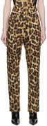 Miaou Junior Leopard Print Trousers