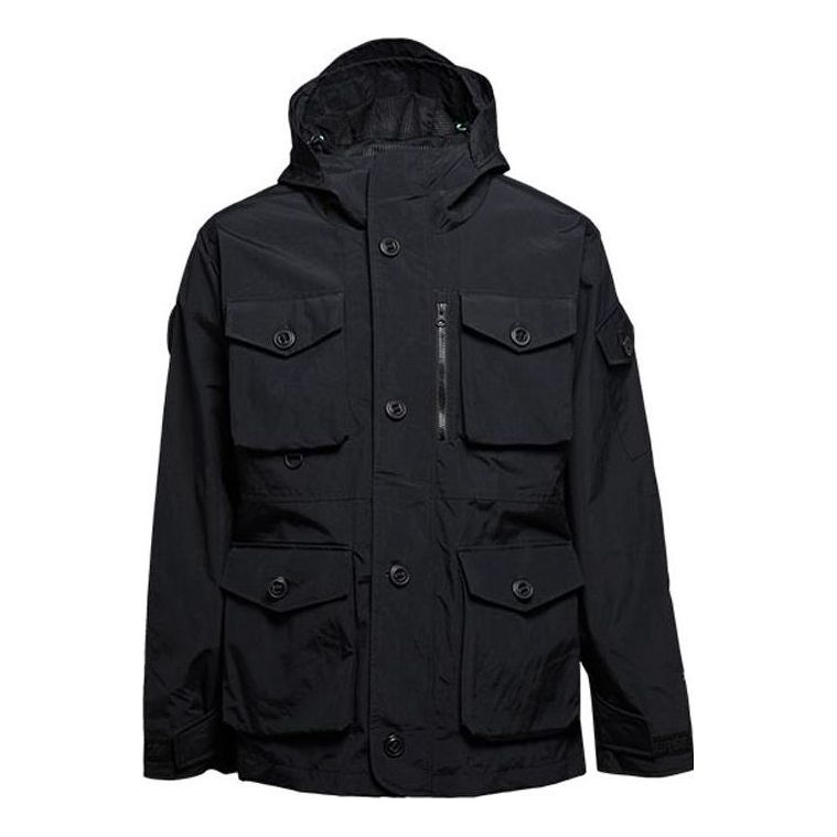 Parka Converse 2L Utility Jacket Čierna | 10006874-A04
