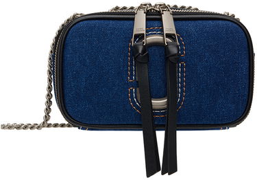 Taška cez rameno Marc Jacobs Marc Jacobs 'The Denim Chain Snapshot' Crossbody Bag Modrá | 2F4HCR027H05, 0