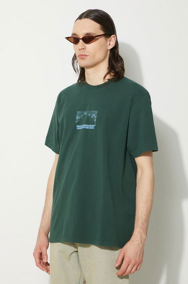 Tričko thisisneverthat thisisneverthat Nightmare Graphic T-Shirt Zelené | TN241TTSST16, 3