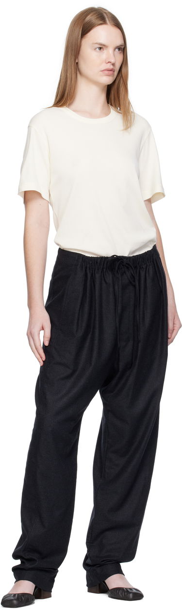 Tričko LEMAIRE LEMAIRE Rib T-shirt Biela | TO1440 LJ1016, 4