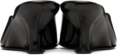 Oblečenie BY FAR BY FAR Caroo Wedge Mules Čierna | MWFHO130LL032BK001PL, 1