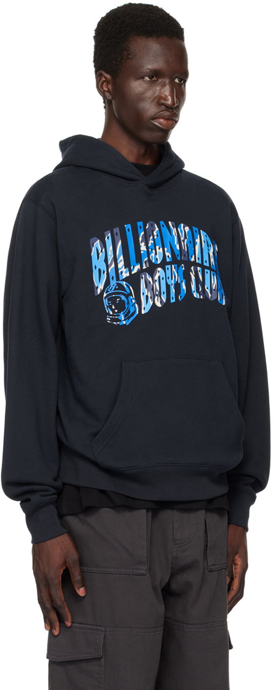Mikina BILLIONAIRE BOYS CLUB Camo Arch Logo Hoodie Navy | B24231, 1