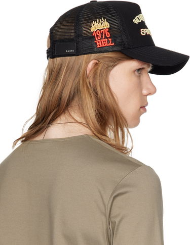 Šiltovka AMIRI AMIRI 'Sinners' Trucker Cap Čierna | AMHATR1026, 2
