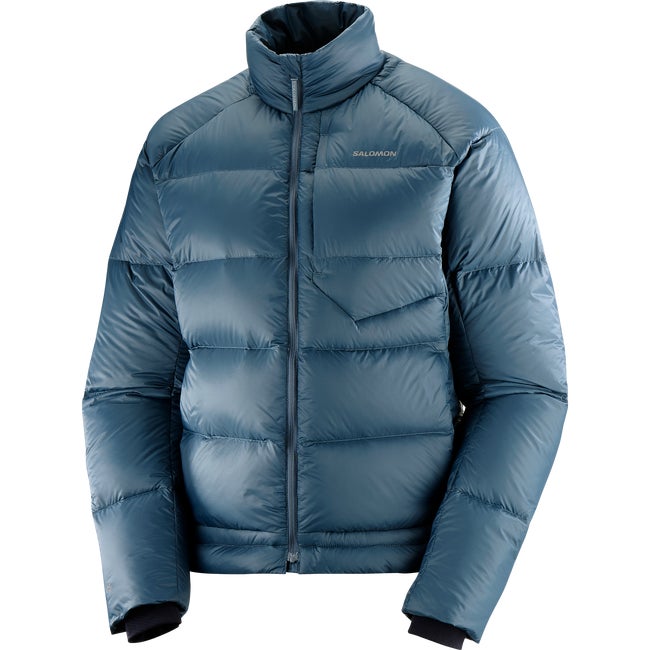 Prešívaná bunda Salomon Outline Down Jacket Modrá | LC2338200, 1