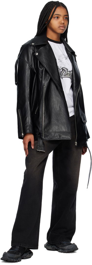 Džínsy We11done We11done Wide-Leg Jeans Čierna | WD-DP1-23-357-W-BK, 3