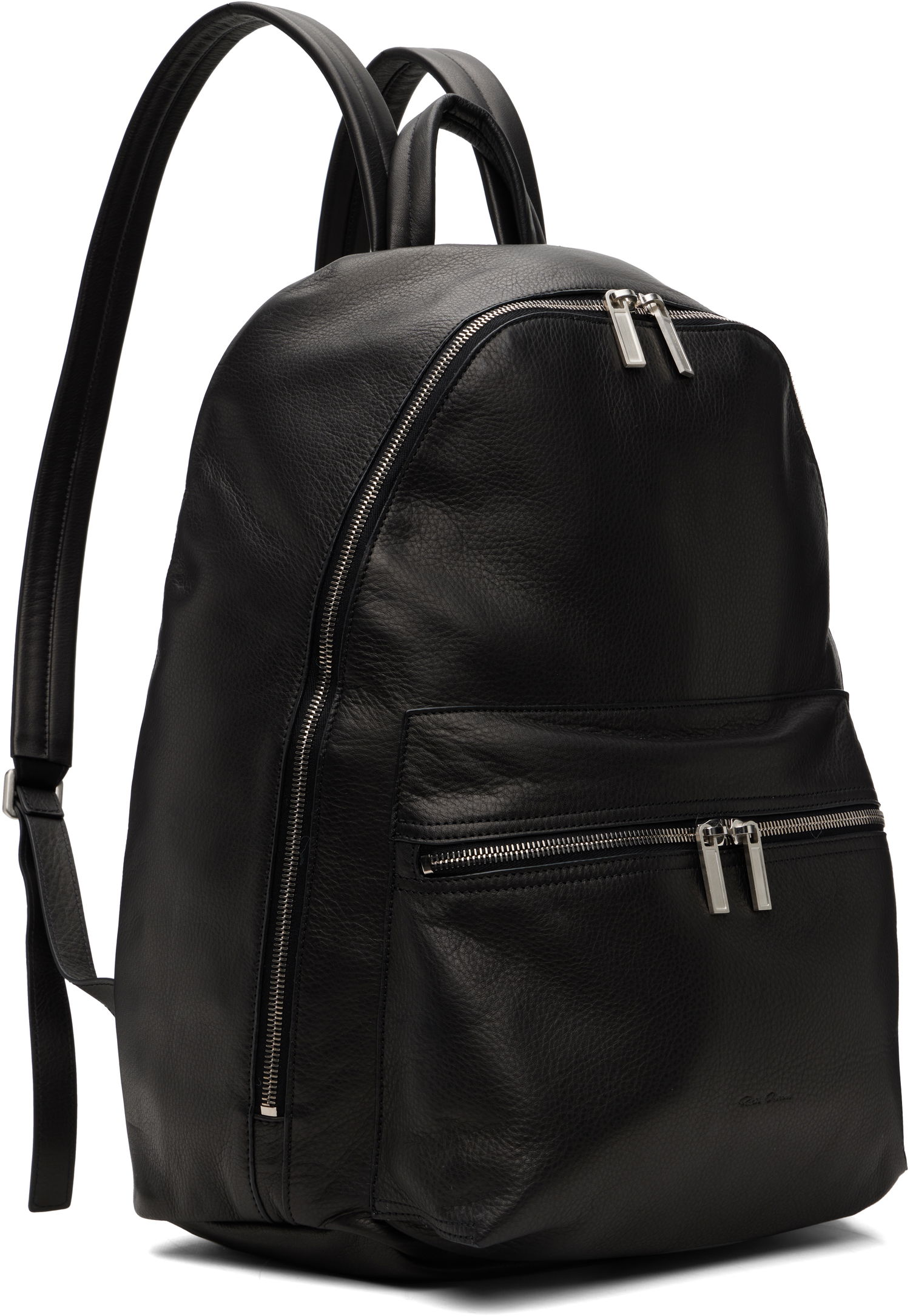 Batoh Rick Owens Rick Owens Concordians Leather Backpack Čierna | RA02E0771 LCN, 1