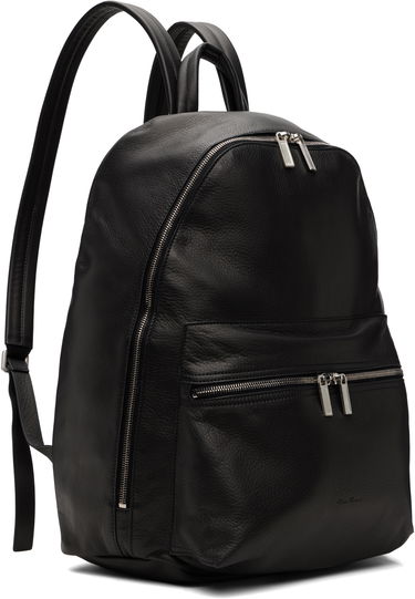 Batoh Rick Owens Rick Owens Concordians Leather Backpack Čierna | RA02E0771 LCN, 1