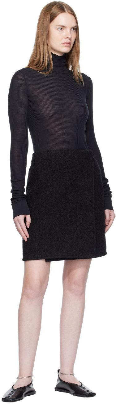 Sveter LEMAIRE Lemaire Seamless Turtleneck Čierna | TO1460 LK1032, 4