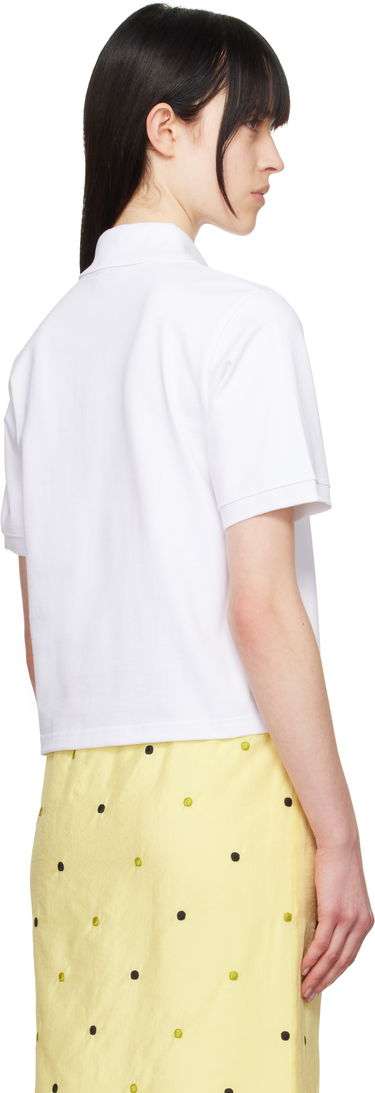 Polo tričko KENZO Kenzo Paris 'Boke Flower 2.0' Embroidered Polo Biela | FF52TS1604SB, 2