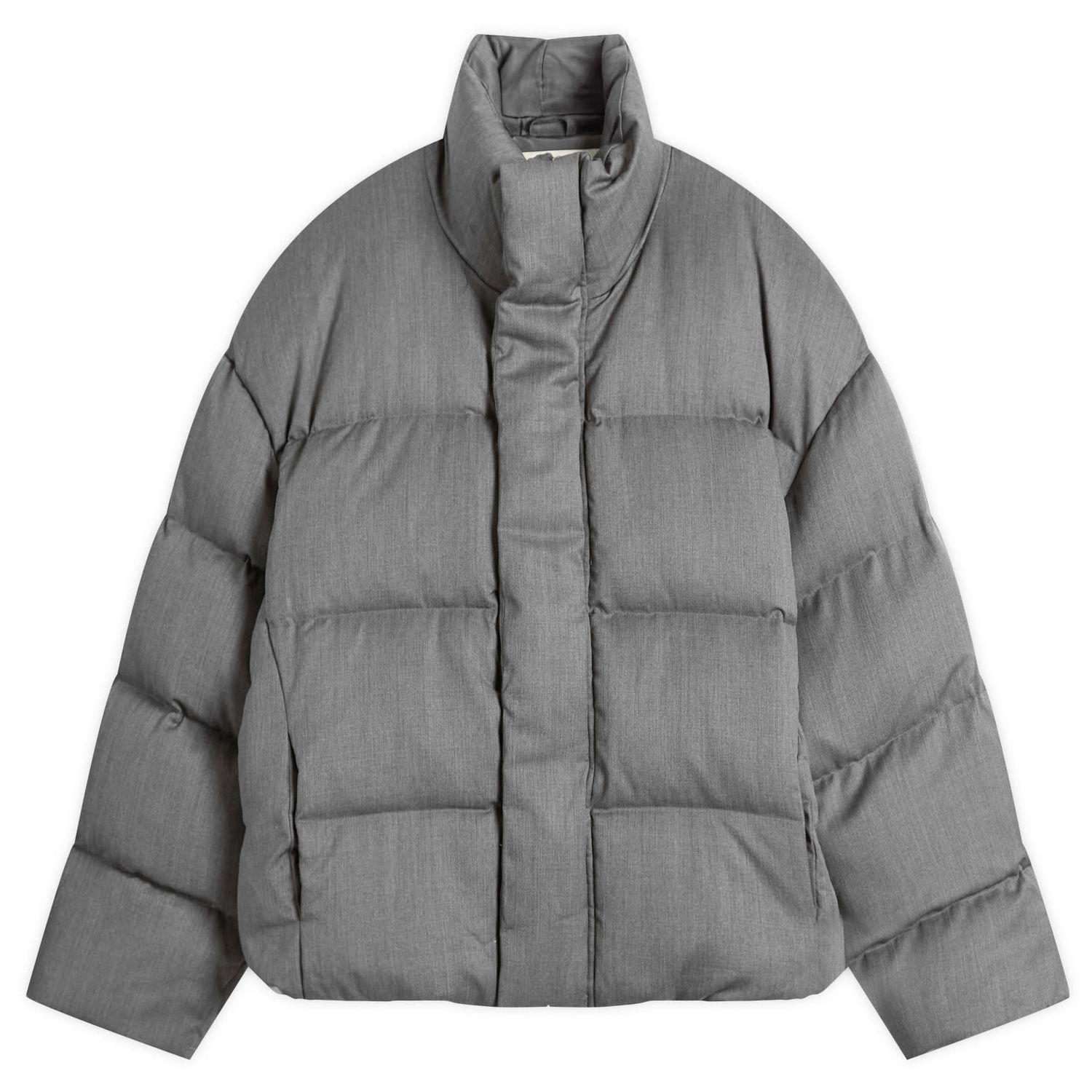 Prešívaná bunda Entire Studios MML Puffer Jacket, Size Large Šedá | ESU-W25-1046-GR, 0