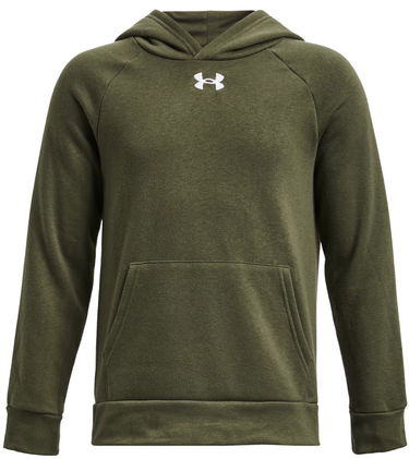Mikina Under Armour Rival Fleece Hoodie Zelené | 1379792-390, 0