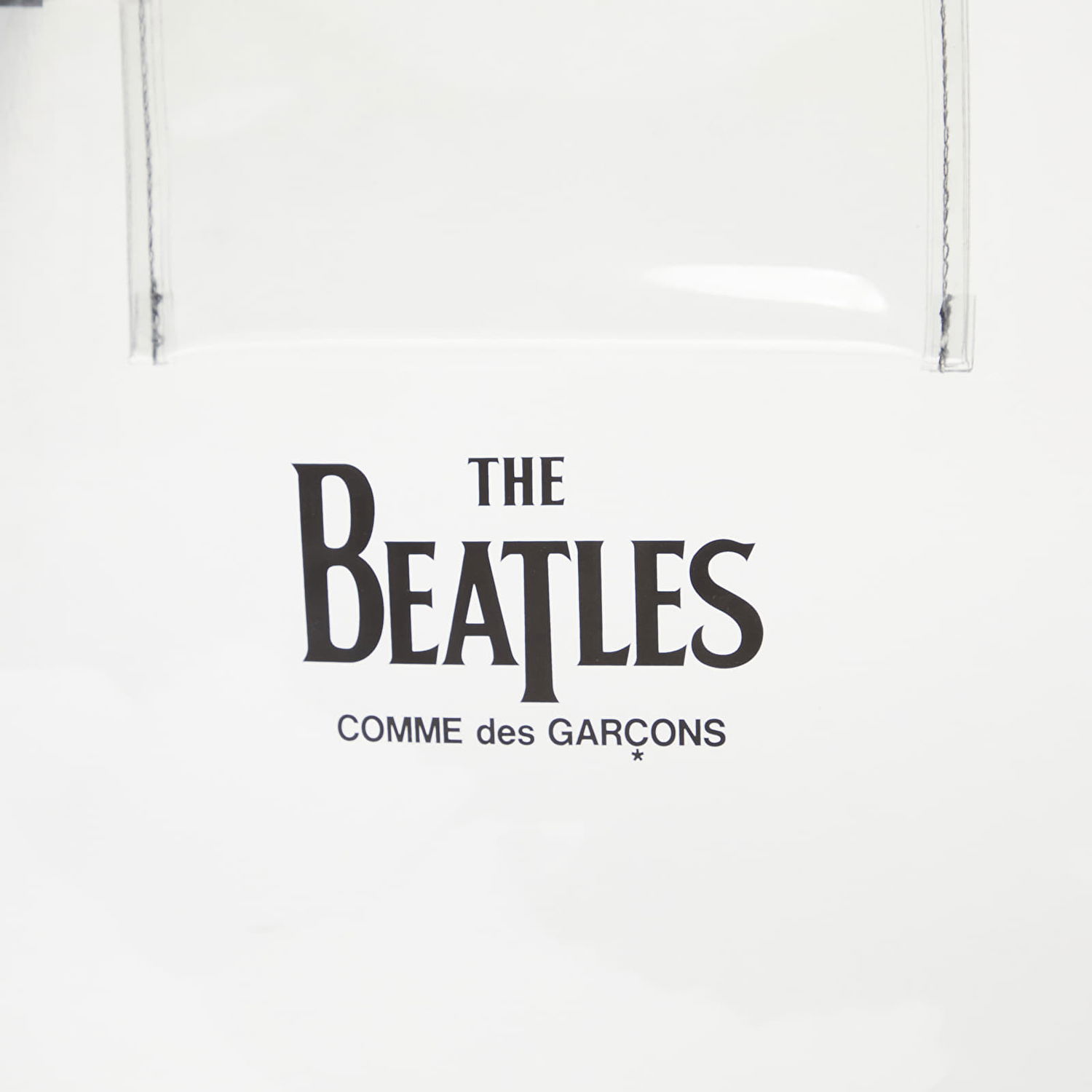 Tote bag Comme des Garçons The Beatles x Shopper Bag Clear Biela | VZK249 clear, 1