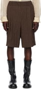 Dries Van Noten Pleated Bermuda Shorts