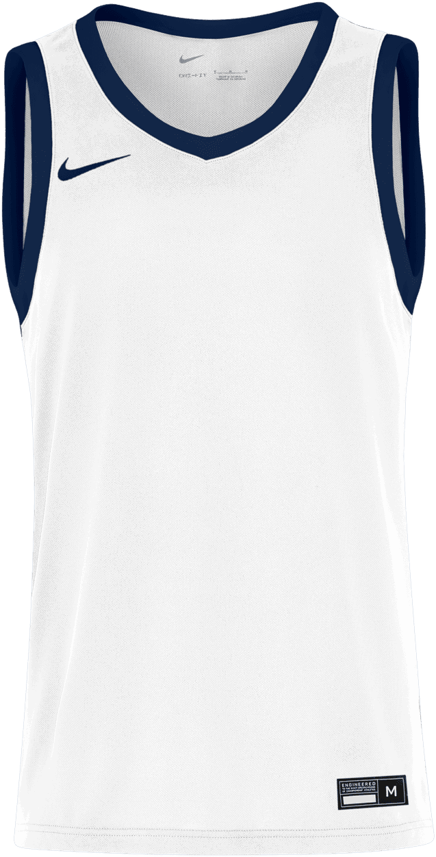Dres Nike Team Stock25 Basketball Jersey Biela | a19913-101