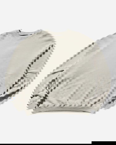 Mikina KAPITAL Sweat Knit 2Tones Remake Big Sweatshirt Béžová | EK-1139LCA ECRXBLACK, 0