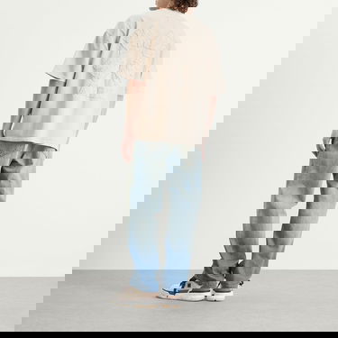 Tričko AMIRI MA Quad Oversized T-Shirt Béžová | AMTOJR1029-127, 4