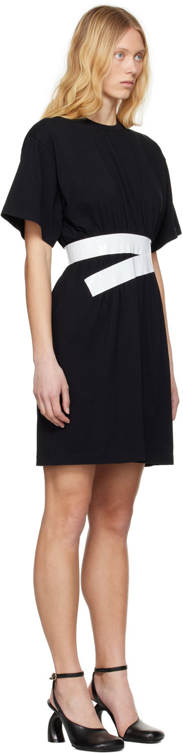 Šaty Maison Margiela MM6 Maison Margiela Taped Jersey Dress Biela | S52DA0063 M20048, 4
