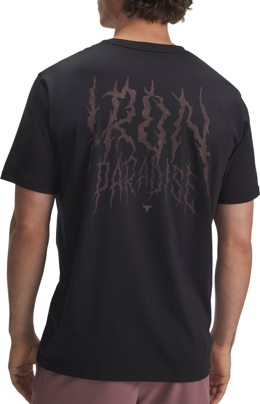 Tričko Under Armour Project Rock Q3 Iron Paradise Graphic T-Shirt Čierna | 6005031-002, 1