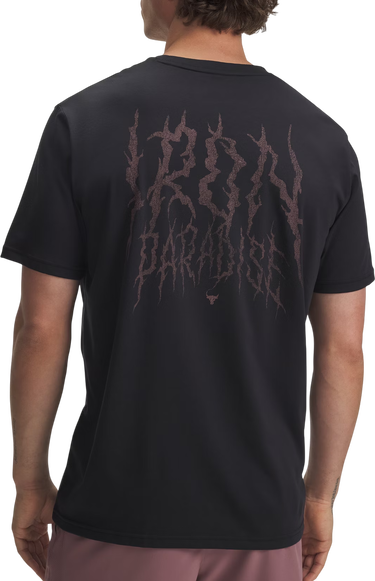 Tričko Under Armour Project Rock Q3 Iron Paradise Graphic T-Shirt Čierna | 6005031-002, 1