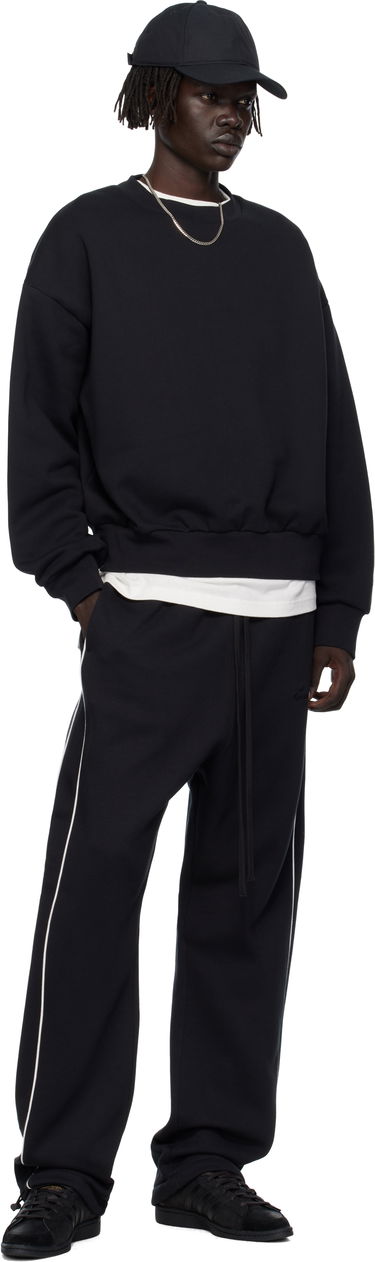 Mikina Fear of God Fear of God ESSENTIALS Classic Fit Fleece Crewneck Sweatshirt Čierna | 192SP252040F, 3