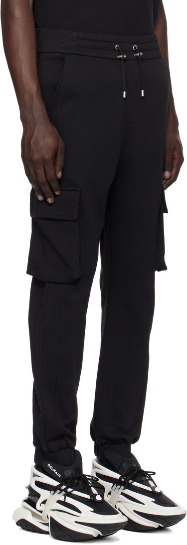Tepláky Balmain Print Cargo Pants Čierna | DH1OB295BC64, 1