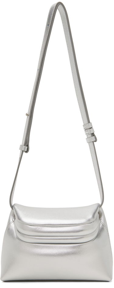 Taška cez rameno OSOI Metallic Leather Mini Crossbody Bag Metalická | 24FWB01017011, 0
