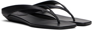 Šaty Loulou de Saison Loulou de Saison Coda Nappa Leather Wedge Sandals Čierna | CODA, 3