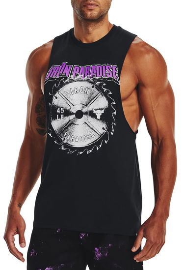 Tielko Under Armour Project Rock Iron Paradise Blade Graphic Training Tank Top Čierna | 1373758-001, 0