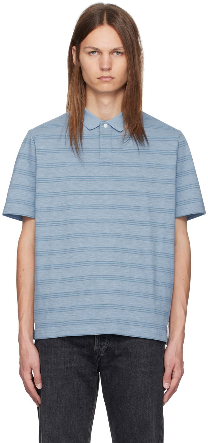 Polo tričko Paul Smith PS Paul Smith Stripe Polo Modrá | M2R-348Y-N22121-41, 0