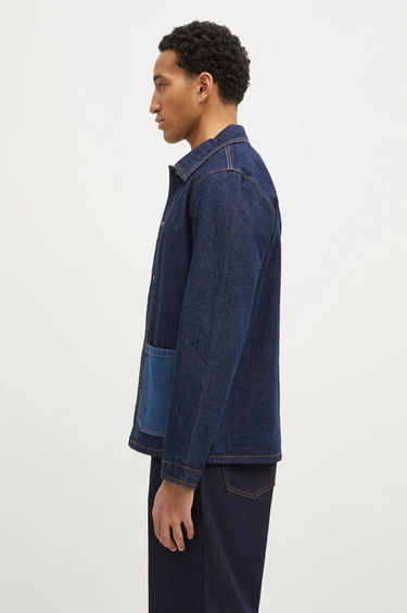 Bunda A.P.C. Veste Anthonin Denim Chore Jacket Modrá | COHDM.M02967.IAL, 1