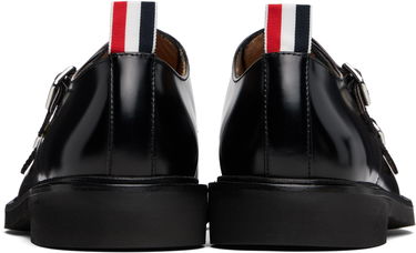 Oblečenie Thom Browne Thom Browne Soft Spazzolato Double Monk Strap Shoes Čierna | MFG018C-L0043, 1