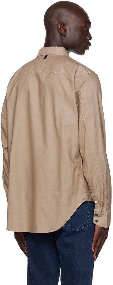 Košeľa rag & bone Rag & Bone Engineered Fit Shirt Béžová | MBW23HA455XXML, 2