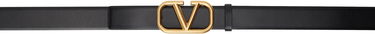 Opasok Valentino Valentino Garavani VLogo Signature Belt Čierna | 6Y2T0Q90ECU, 0