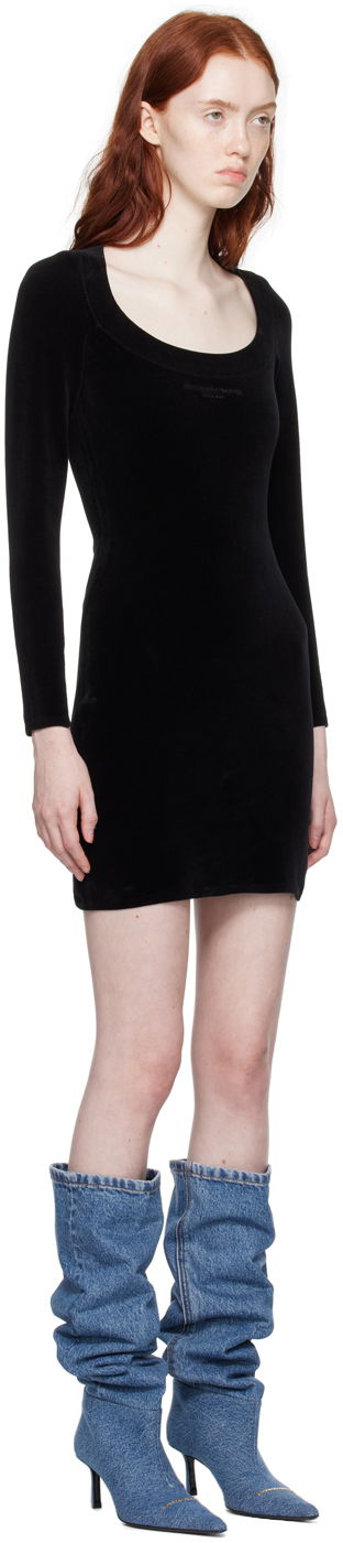 Šaty Alexander Wang Bonded Minidress Čierna | 4KC4236001, 1