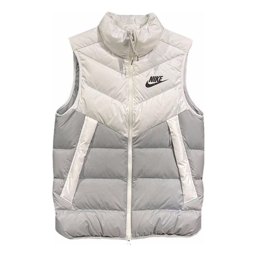Vesta Nike Stand Collar Down Vest Šedá | DV0757-100, 0