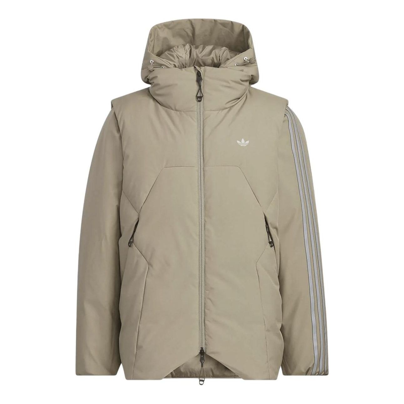 Prešívaná bunda adidas Originals HAMCUS Originals Insulated Hooded Jacket Zelené | IY5050, 0