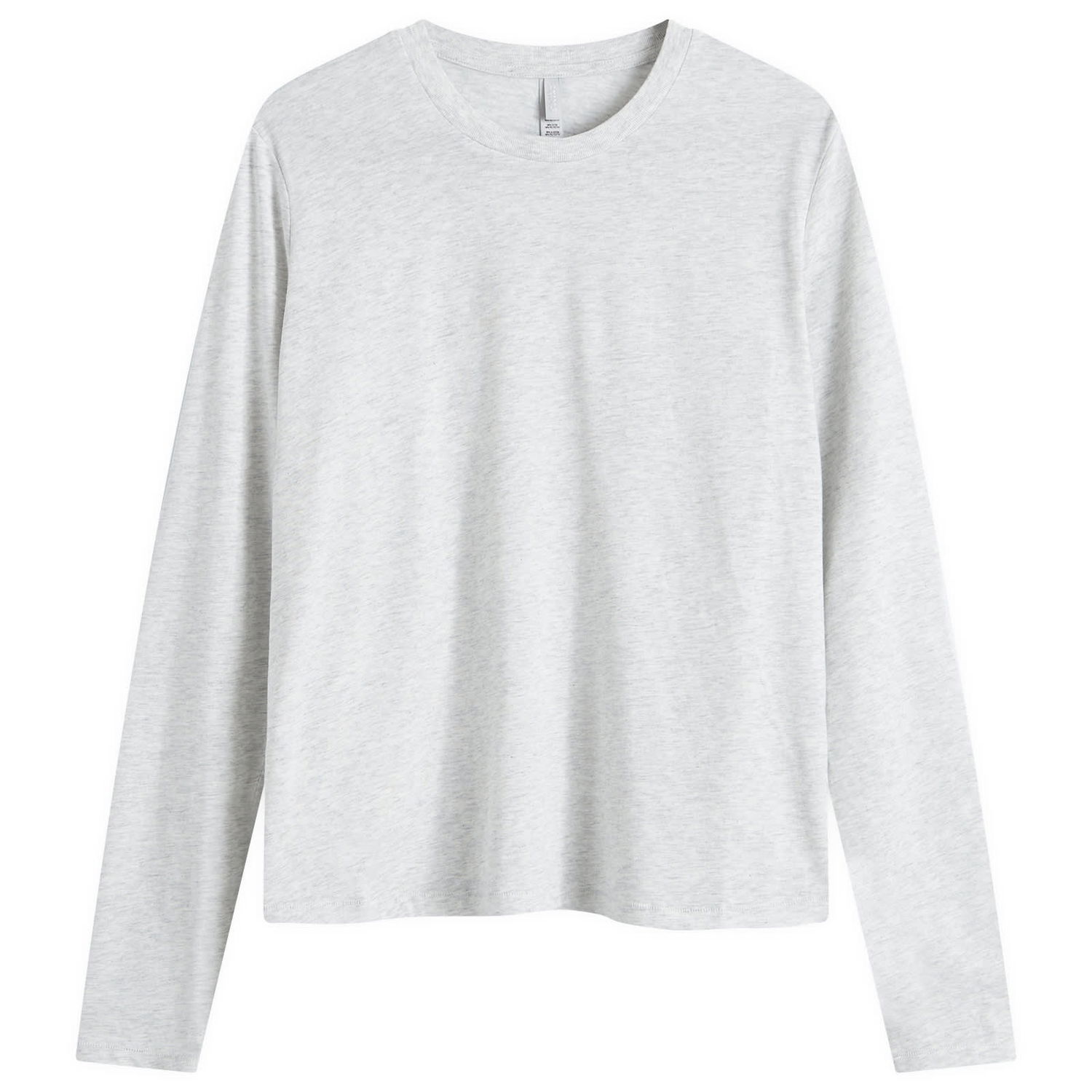 Tričko SKIMS Relaxed Long Sleeve T-Shirt Šedá | LS-LST-6976W-LHG, 0