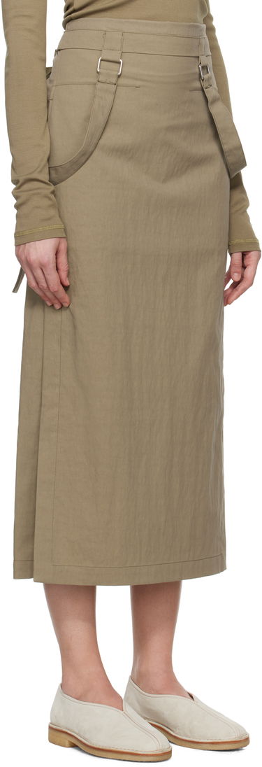 Sukňa LEMAIRE Lemaire Straps Midi Skirt Hnedá | SK1036 LF1228, 1