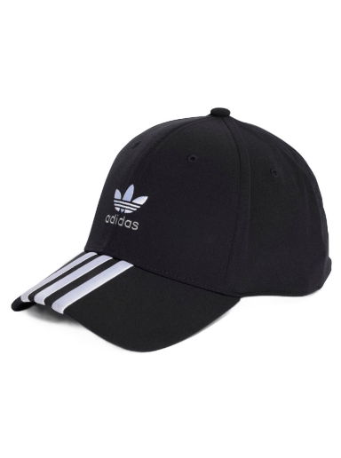 Šiltovka adidas Originals Adicolor Classic Trefoil Stonewashed Baseball Cap Čierna | II0743