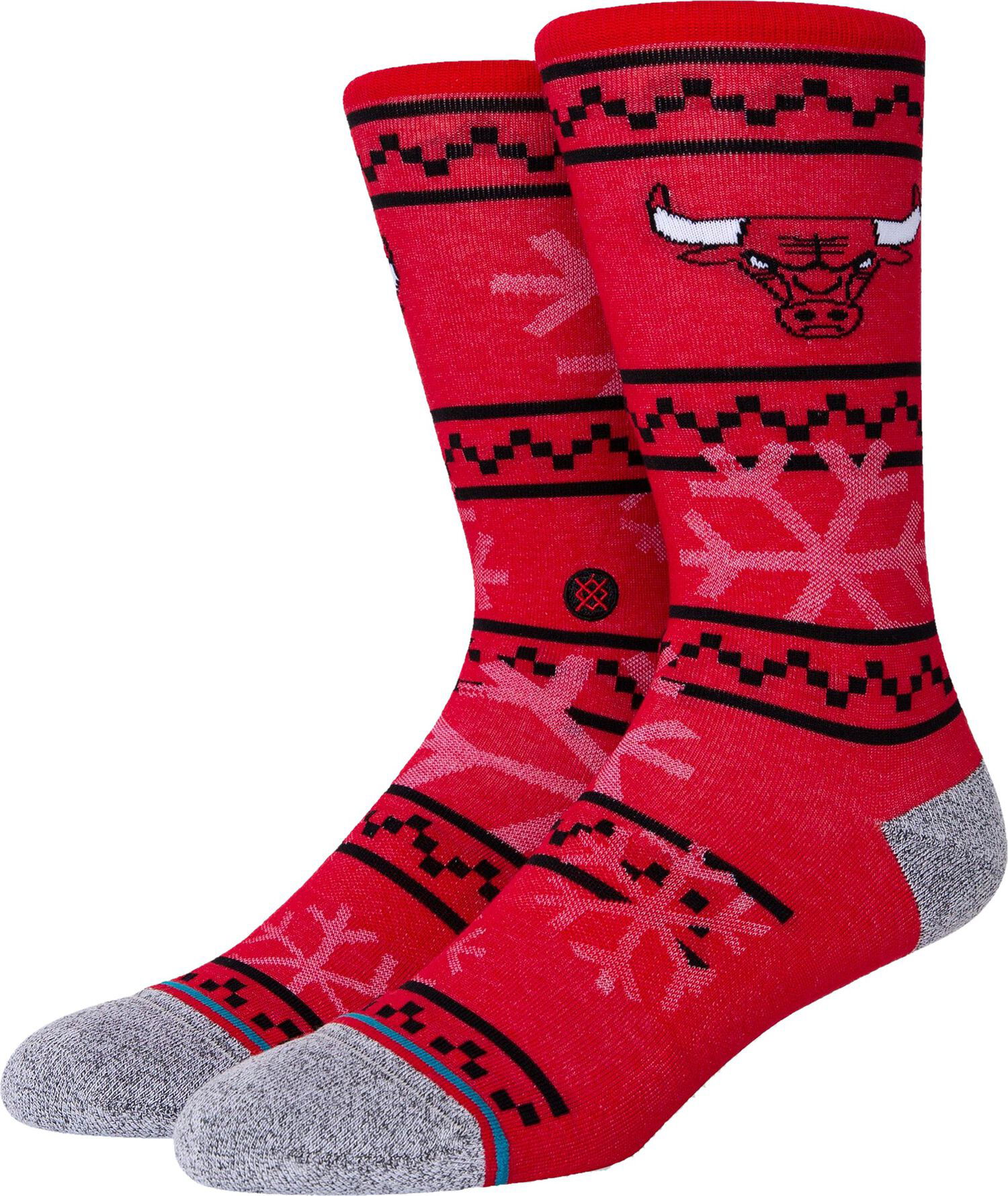 Ponožky Stance Bulls Frosted Červená | a545d21bul, 0