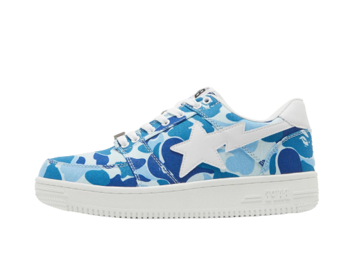 Tenisky a topánky BAPE Canvas Sta ABC Camo "Blue" Modrá | 1H30191011-BLU