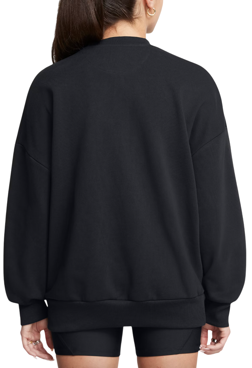 Mikina Under Armour Crewneck Sweatshirt Čierna | 1386493-001, 1