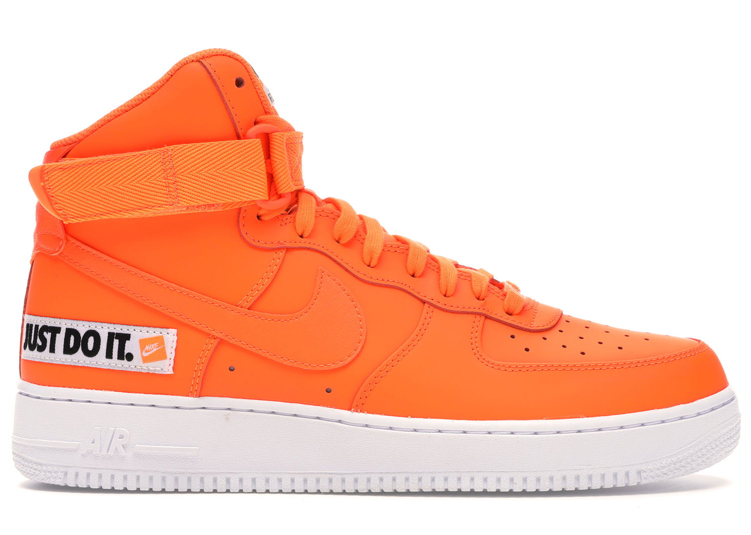 Tenisky a topánky Nike Air Force 1 High Just Do It Pack Orange Oranžová | BQ6474-800, 0