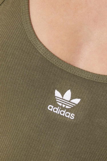 Body adidas Originals adidas Originals Essentials Rib Onesie Zelené | JC6211, 5