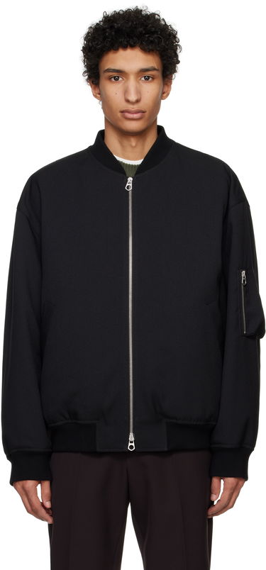Bomber bunda Jil Sander Jil Sander Padded Bomber Jacket Čierna | J22BN0240_J70001, 0