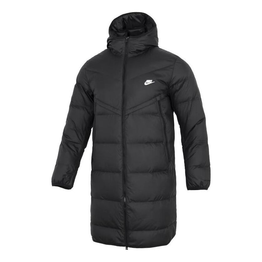 Parka Nike Hooded Puffer Long Coat Čierna | DV1134-010, 0