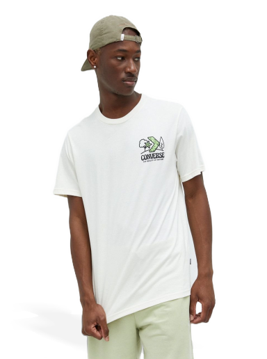 Tričko Converse Cotton T-Shirt Biela | 10023269.A01