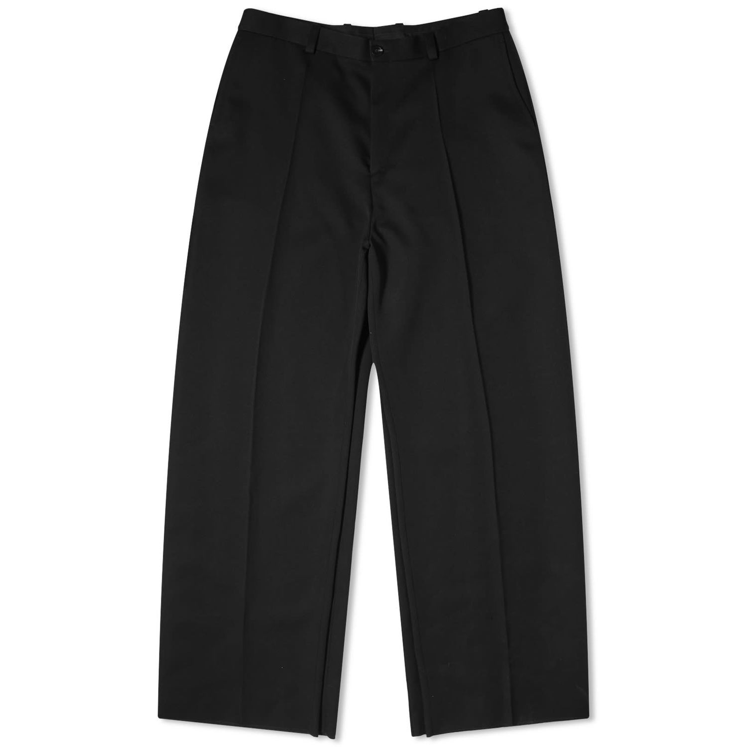 Nohavice Balenciaga Runway Double Front Tailored Pant Čierna | 768814-TPT19-1000, 0